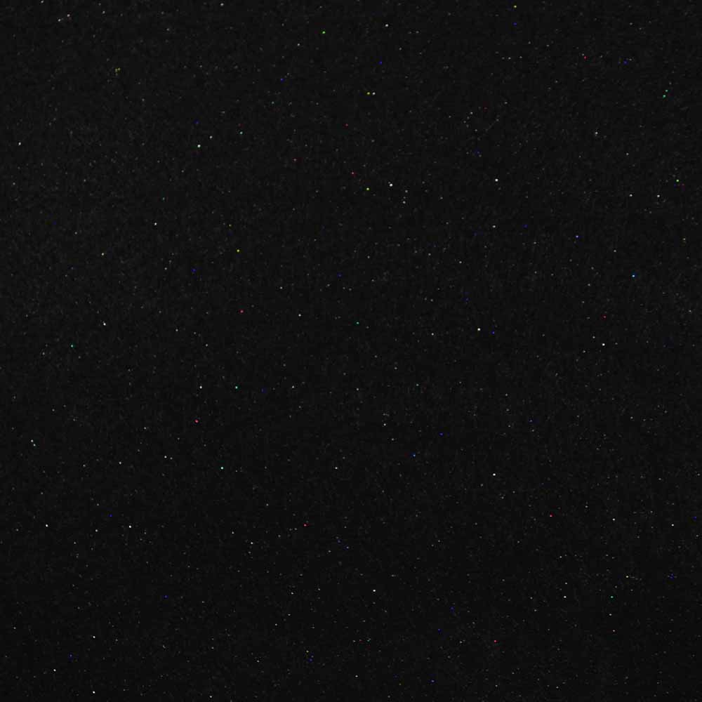 UNIQUE GlitterFelt™ Square - 23 x 30cm (9" x 12") - Black