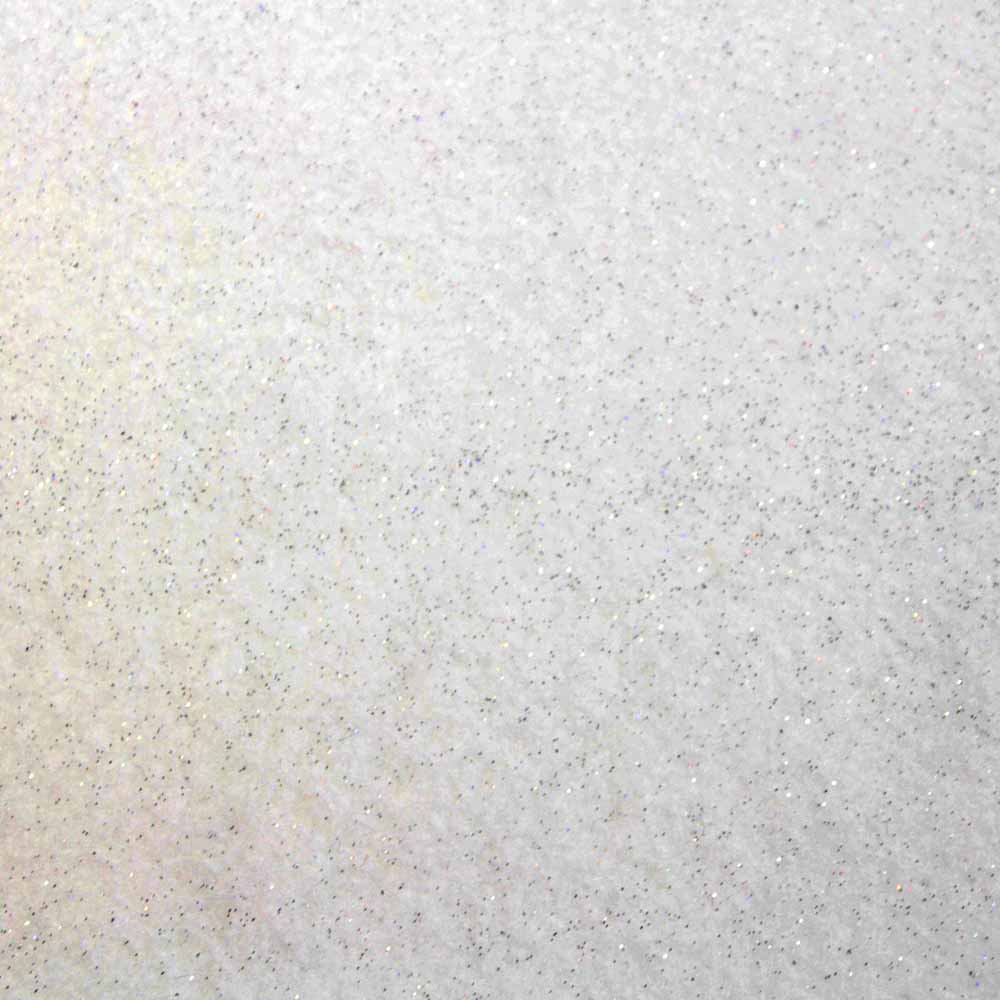 UNIQUE GlitterFelt™ Square - 23 x 30cm (9" x 12") - White