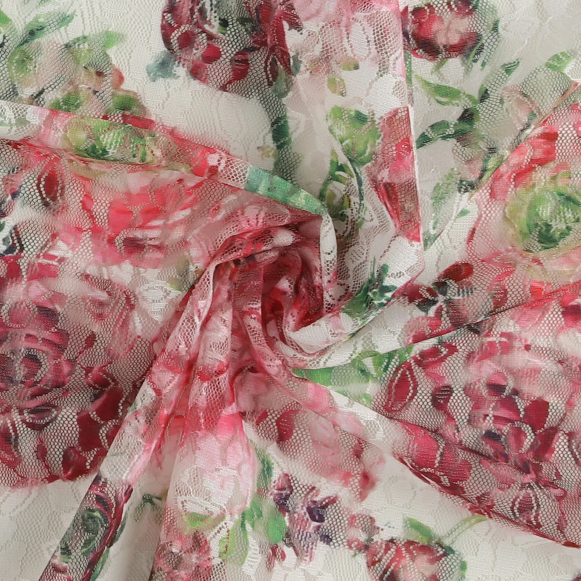 Lace Print - AZALEA - 001 - Pink - Image 2