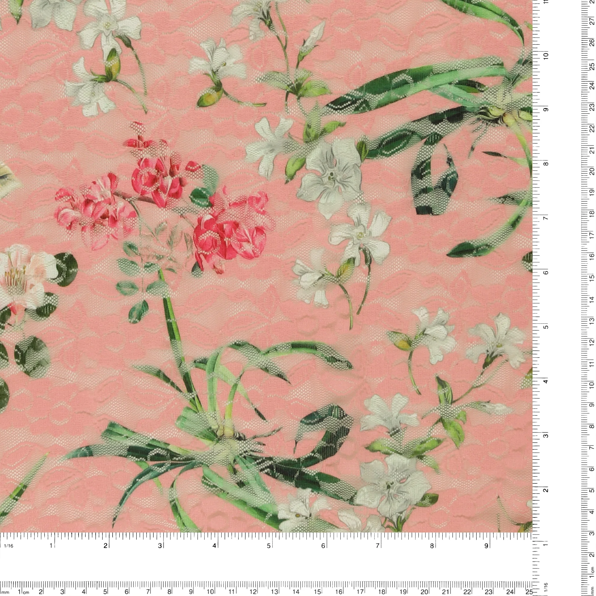 Lace Print - AZALEA - 005 - Soft Rose - Image 3
