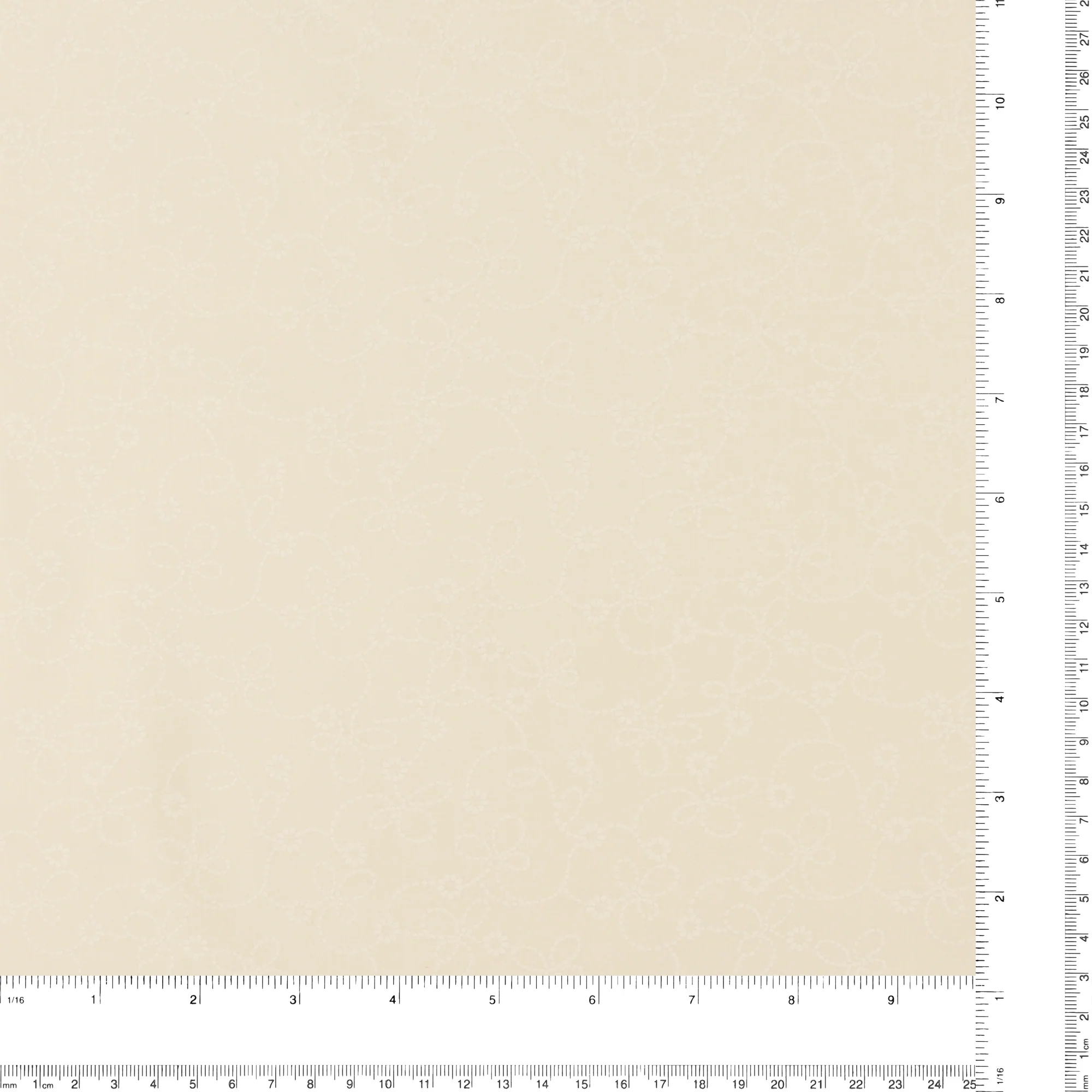 Lacquer print - DAISY MAY - Stitches - 022 - Ivory - Image 3