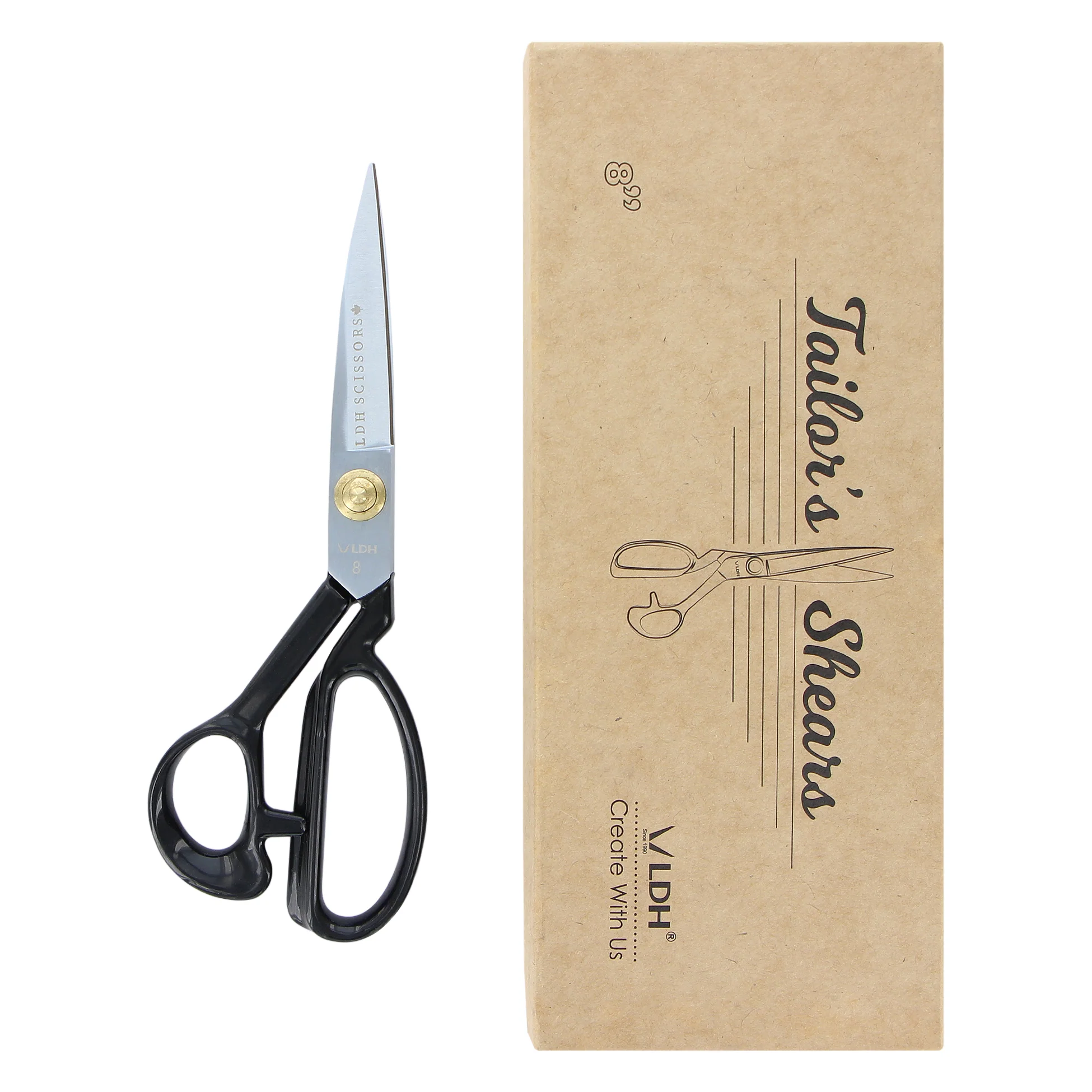 LDH 8" Traditional Fabric Shears - Image 2