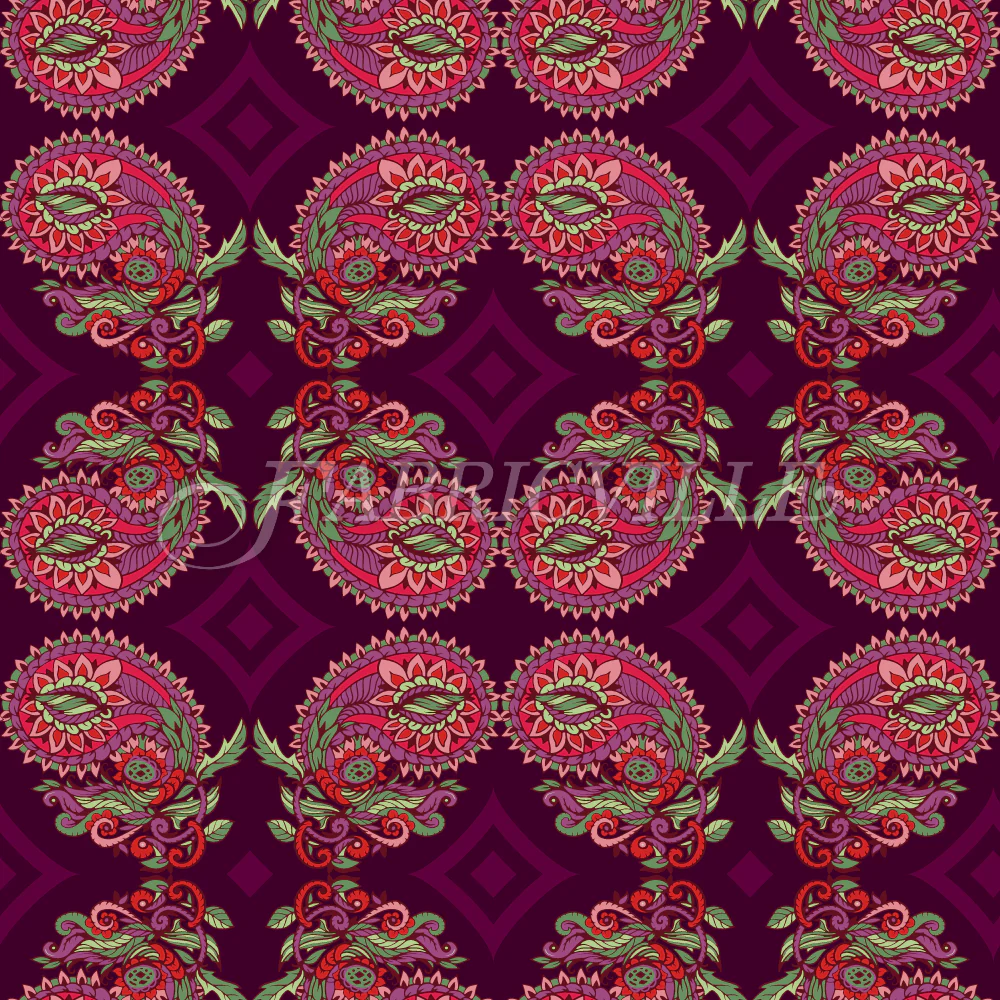 Leaf Trendil Paisley