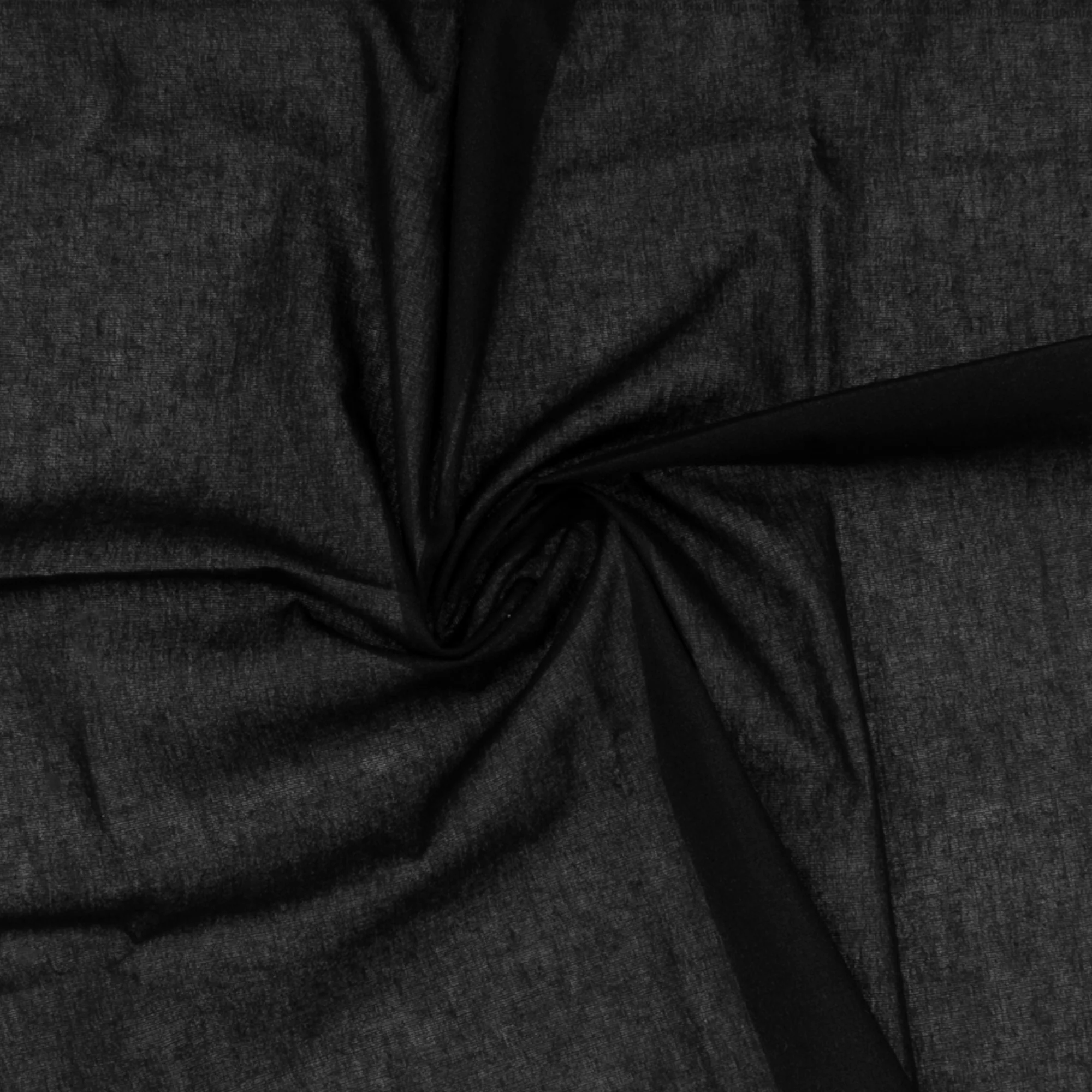 Light Weight Woven Fusible - Black - Image 2