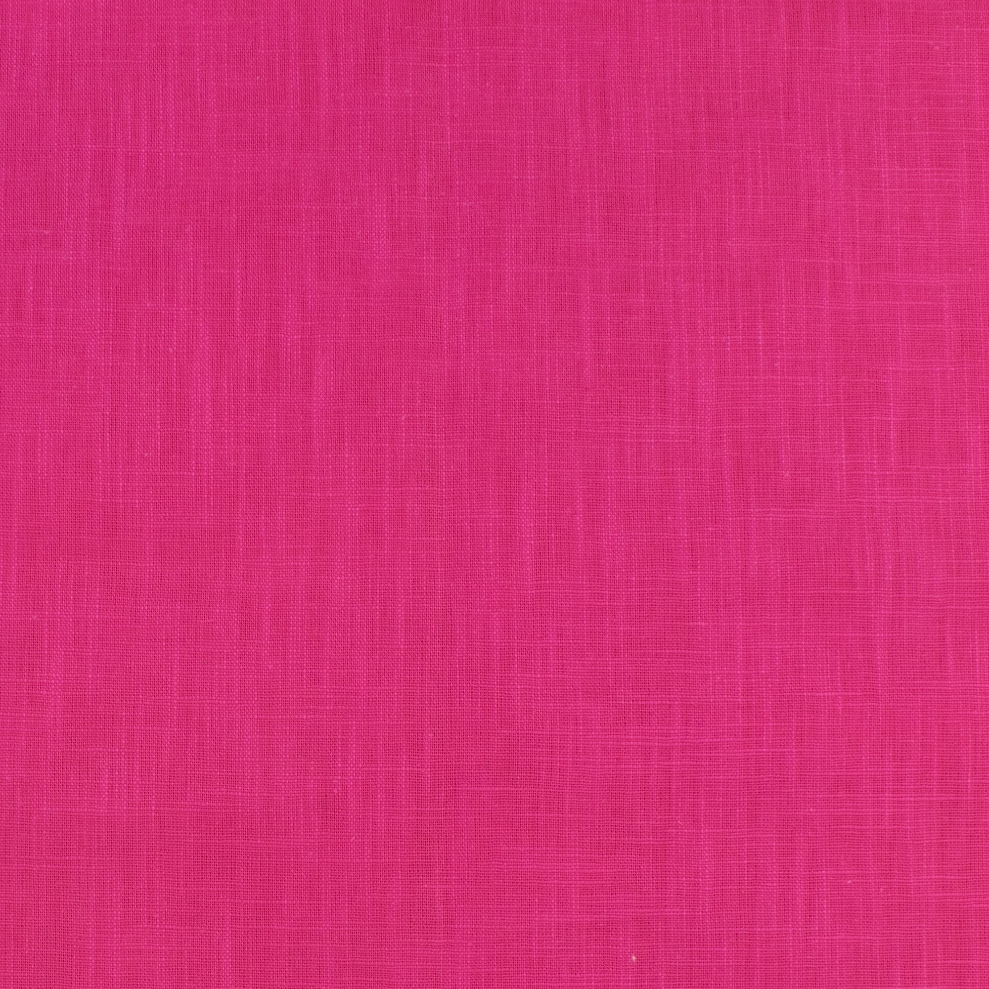 Linen Solid - GALWAY - 001 - Hot Pink