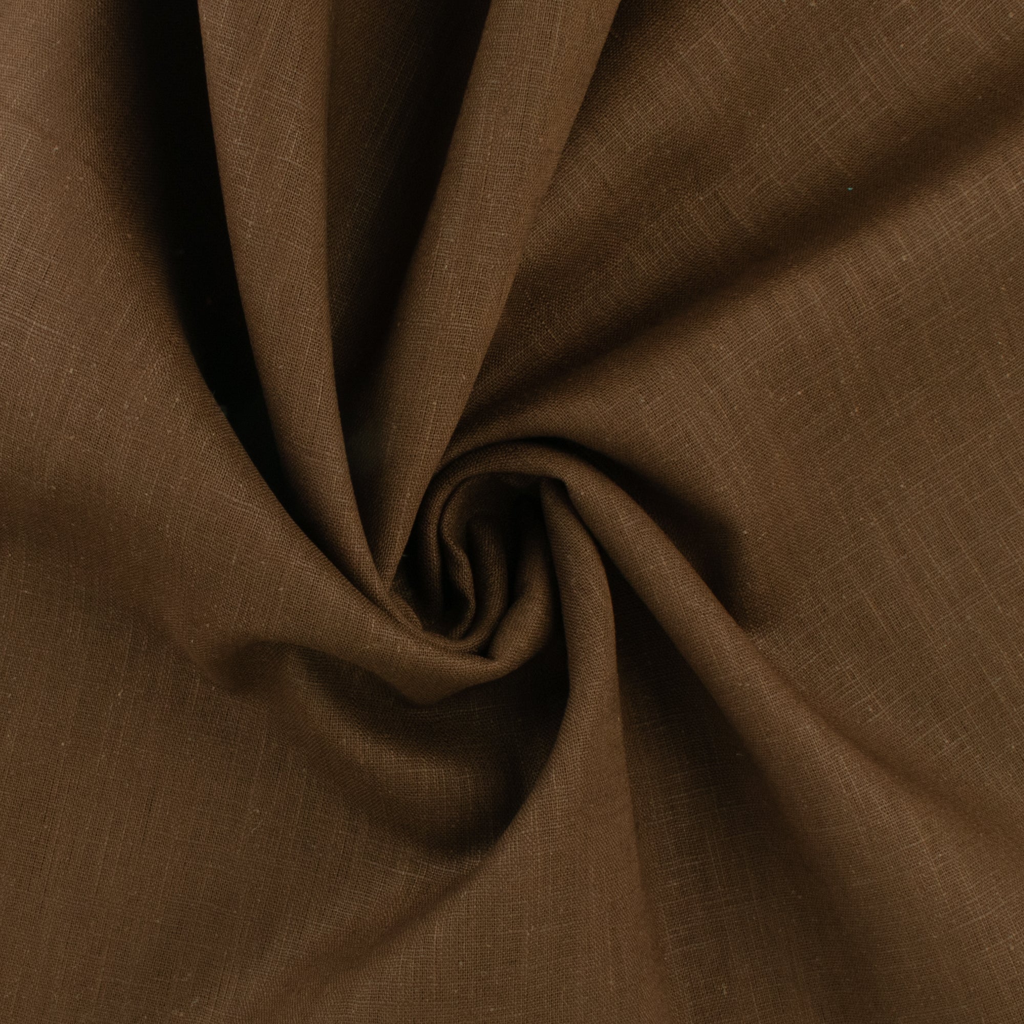 Linen Solid - GALWAY - 004 - Coffee - Image 2