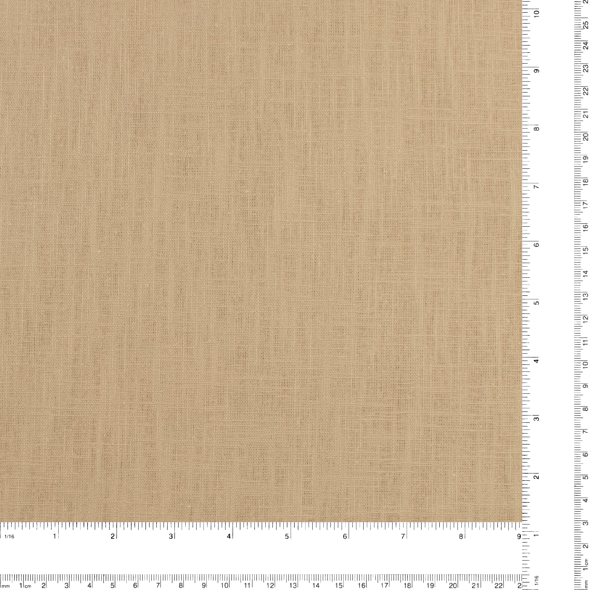 Linen Solid - GALWAY - 005 - Sand - Image 3
