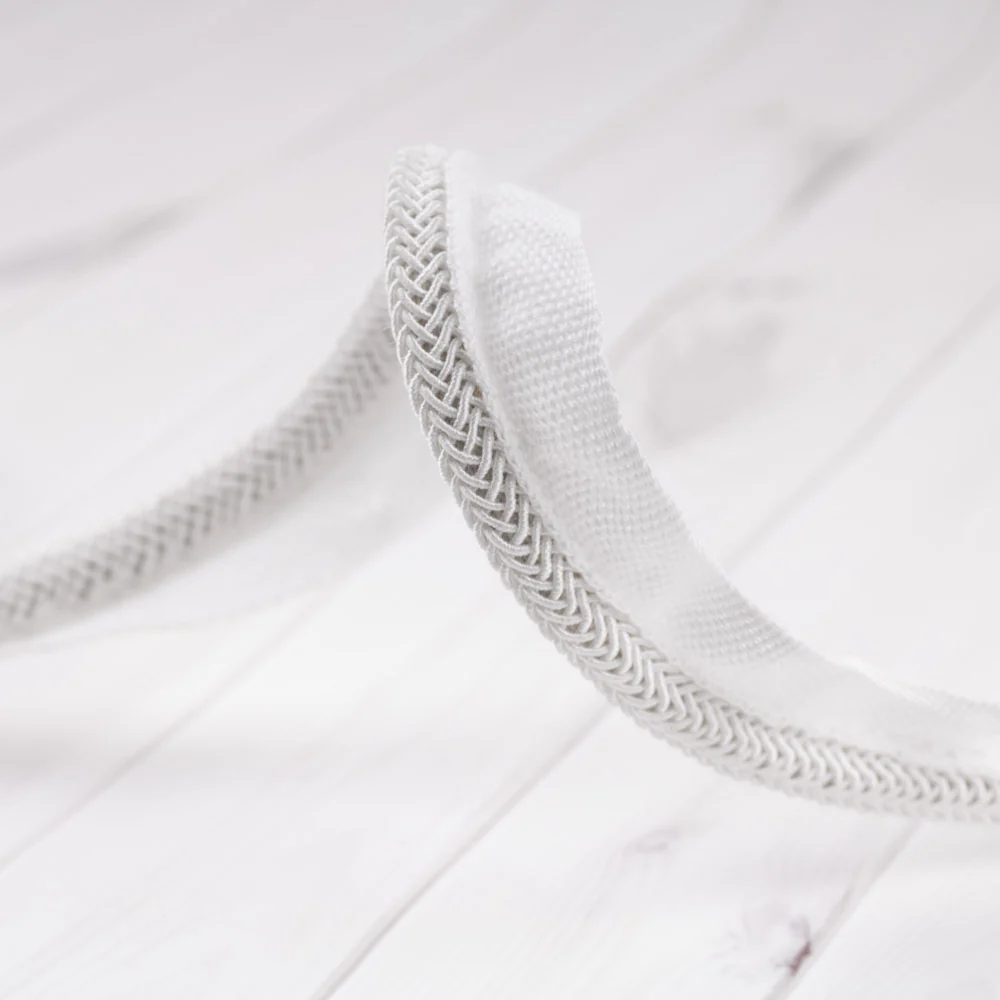Lip cord 3/16 po (0.5 cm) White