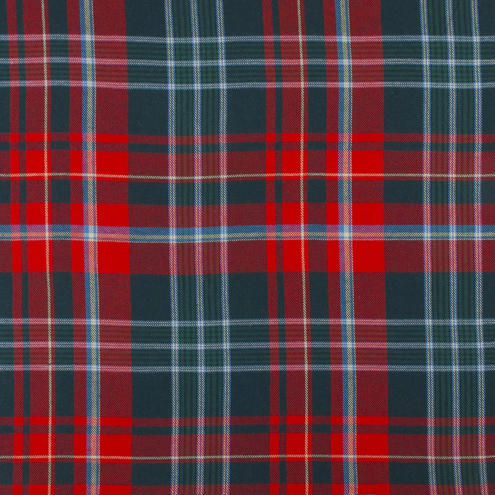 LONDON brushed plaid - New Brunswick - Red / Green