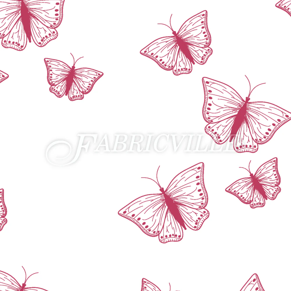 Lovely Butterfly Silhouettes