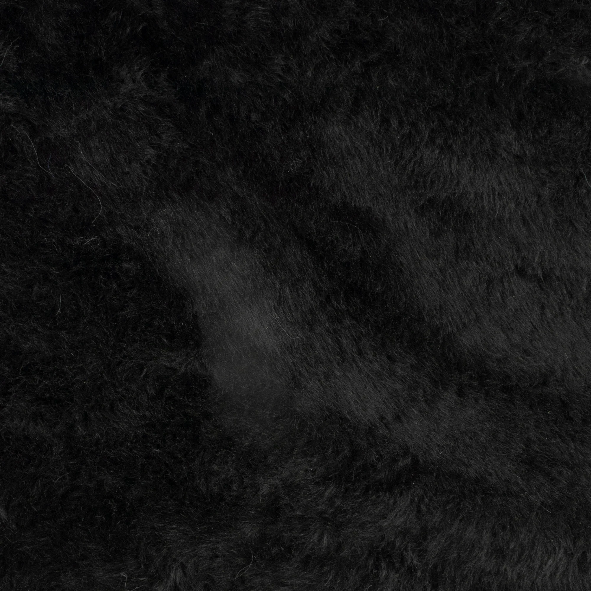 Luxury Faux Fur - 478 - Black