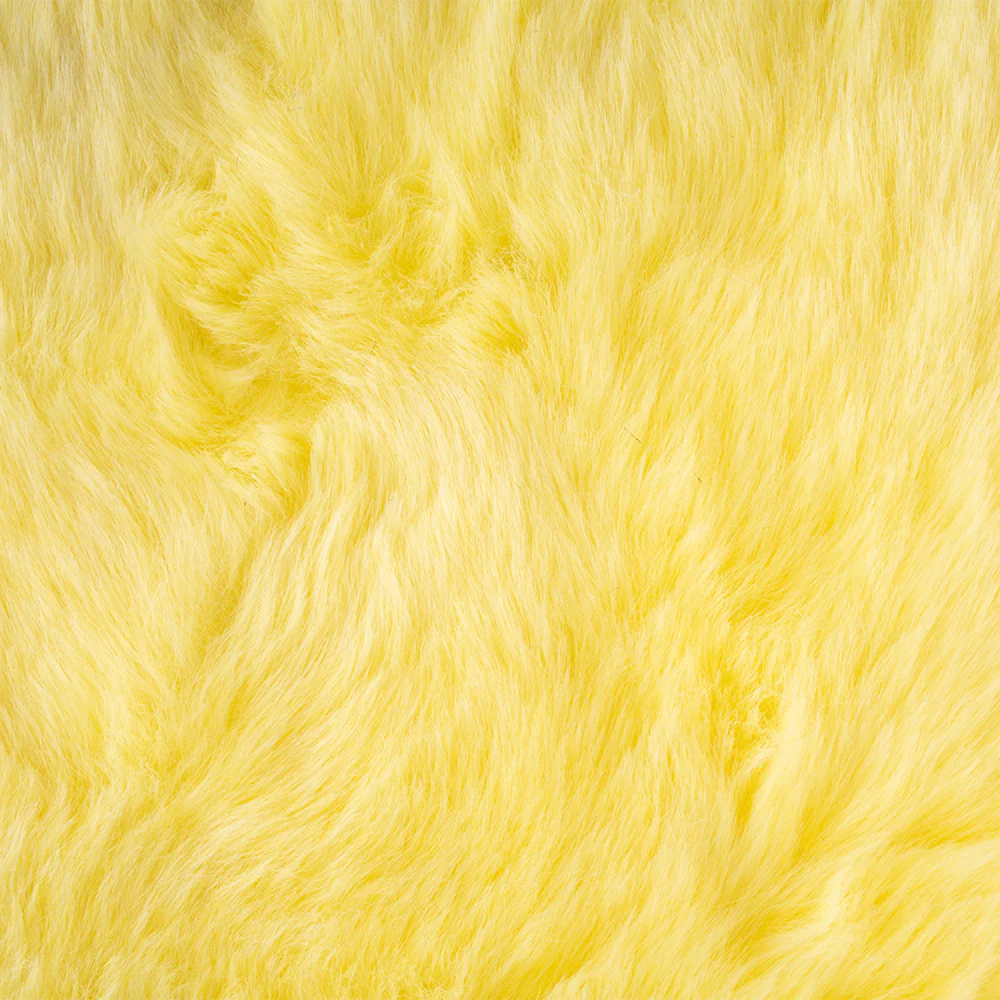 Luxury Faux Fur - Shag - Lemon