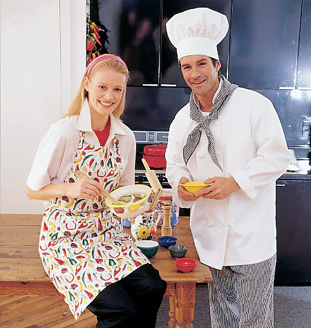 M2233 Unisex Jacket Shirt Apron Pants Neckerchief & Hat XXL - Image 2