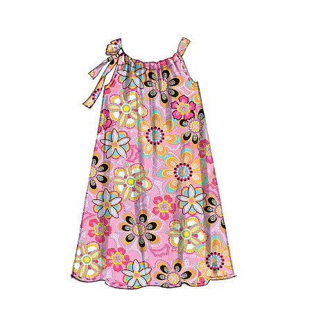 M5797 Children's/Girls' Tops, Dresses, Shorts and Pants (size: 7-8-10-12-14) - Image 6