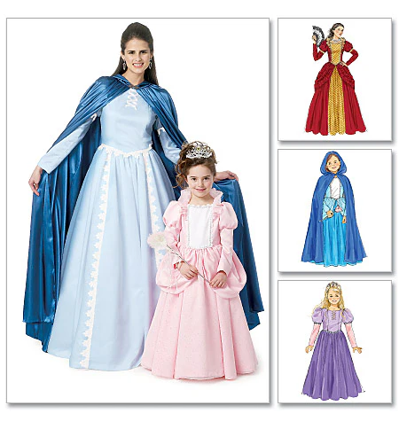 M6420 Misses'/Children's/Girls' Costumes (size: (3-4) (5-6) (7-8)) - Image 11