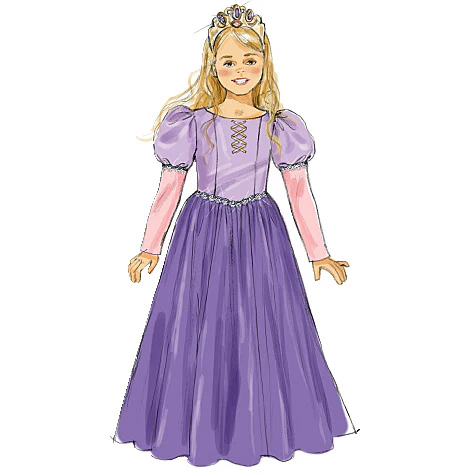 M6420 Misses'/Children's/Girls' Costumes (size: (3-4) (5-6) (7-8)) - Image 2