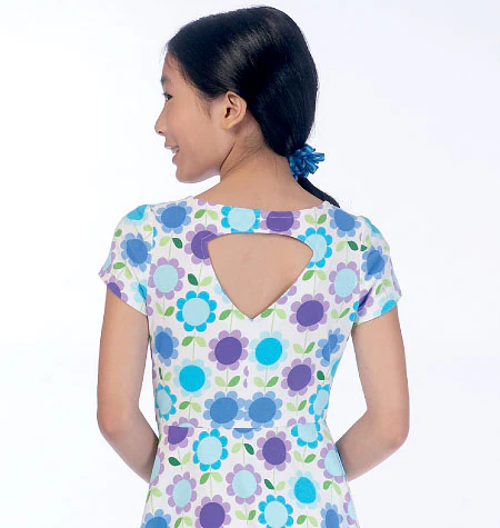 M7079 Girls'/Girls' Plus Dresses (size: 10.5 - 12.5 - 14.5 - 16.5) - Image 2