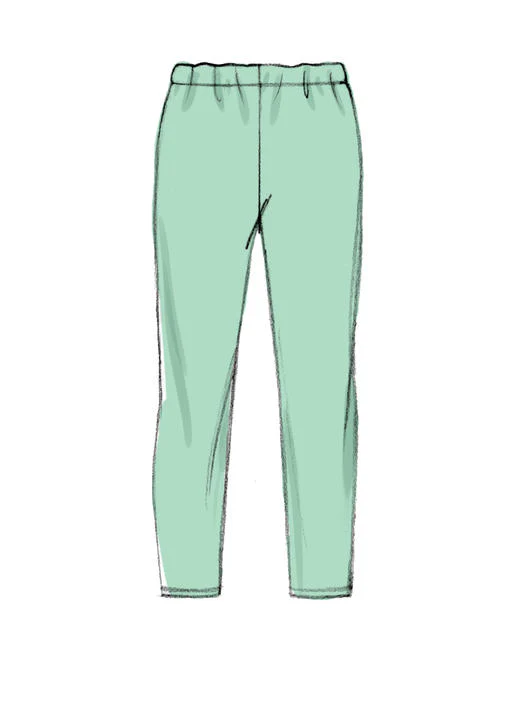 M7709 Children/Girls' Tops, Dresses and Leggings (size: 7-8-10-12-14) - Image 7