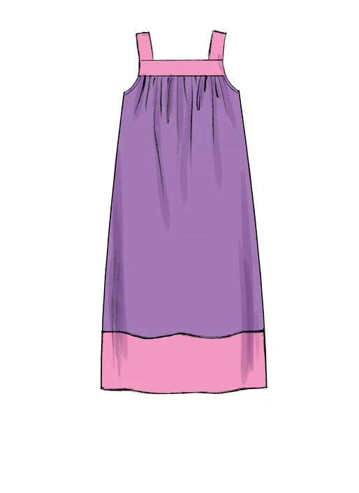 M7768 Children's/Girls' Dresses (size: 7-8-10-12-14) - Image 8