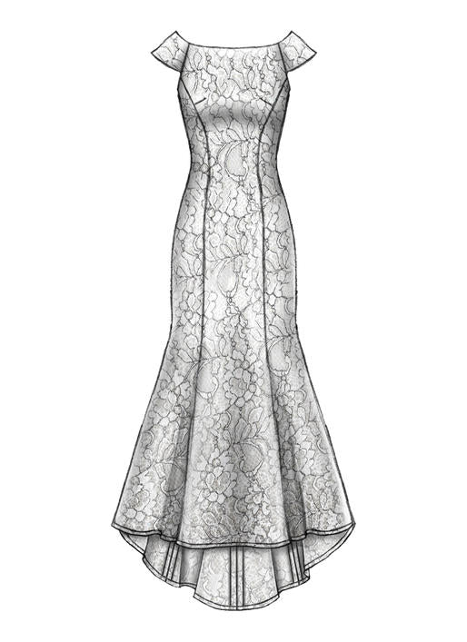 M7865 Misses' Dresses (size: 14-16-18-20-22) - Image 8