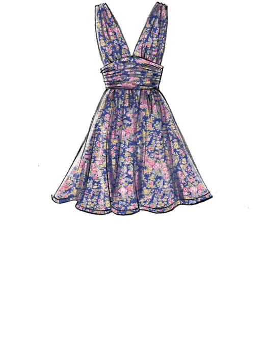 M7896 Misses' Dresses (size: 14-16-18-20-22) - Image 9