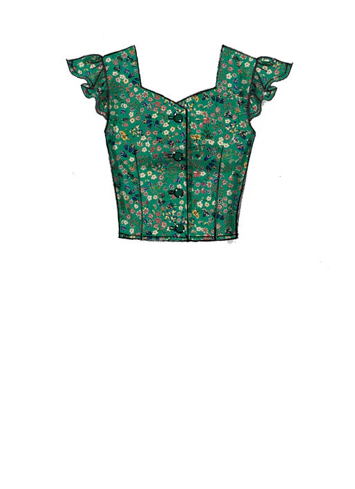 M7900 Misses' Tops (size: 14-16-18-20-22) - Image 4