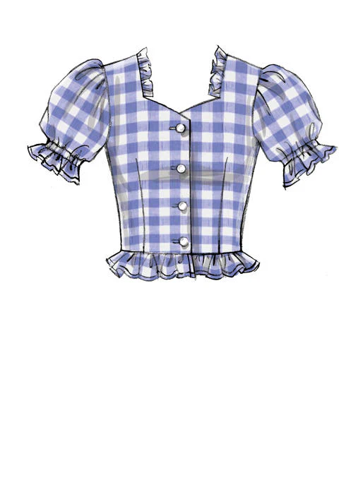 M7900 Misses' Tops (size: 14-16-18-20-22) - Image 5