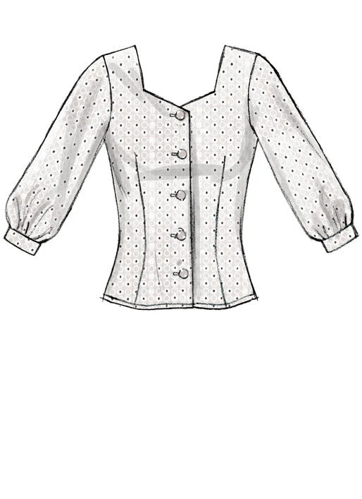 M7900 Misses' Tops (size: 14-16-18-20-22) - Image 6