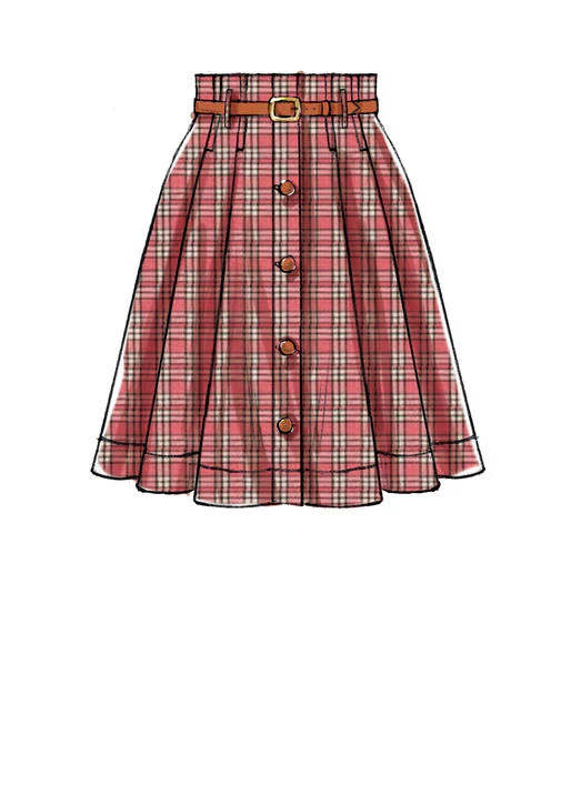 M7906 Misses' Skirts (size: 14-16-18-20-22) - Image 5