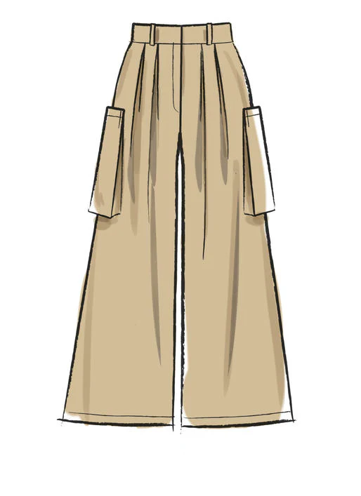 M7907 Misses' Pants (size: 14-16-18-20-22) - Image 3