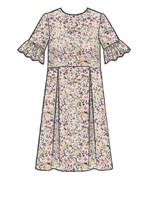 M7948 Misses' Dresses (size: 14-16-18-20-22) - Image 6