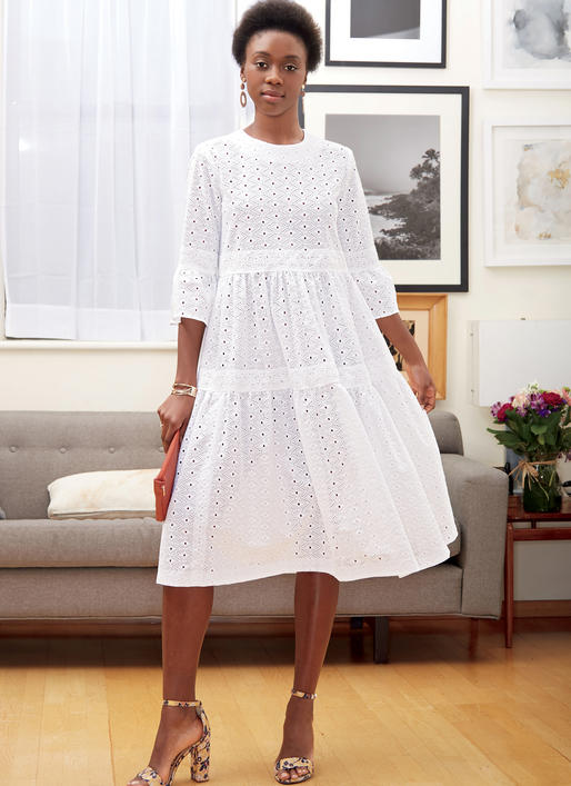 M7948 Misses' Dresses (size: 6-8-10-12-14) - Image 2