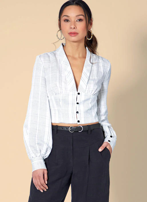 M7978 Misses' Tops (size: 14-16-18-20-22) - Image 2