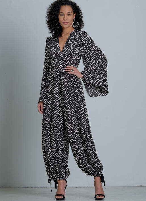 M8009 Misses' Romper and Jumpsuits (size: 14-16-18-20-22) - Image 4