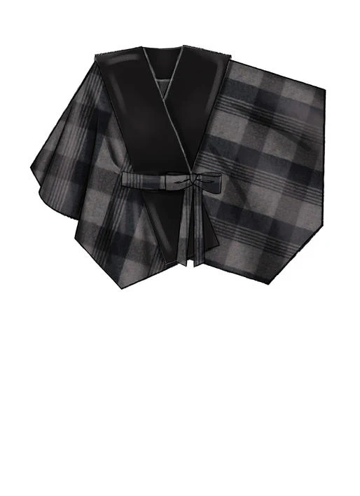 M8029 Misses' Capes & Belt (size: L-XL) - Image 7