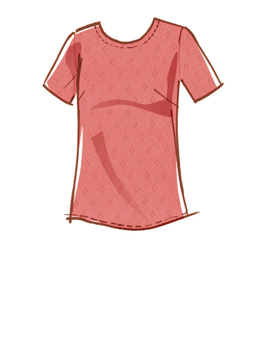 M8059 #RubyMcCalls - Misses'/Women's Pullover Tops and Tunics (size: 18W-20W-22W-24W) - Image 3