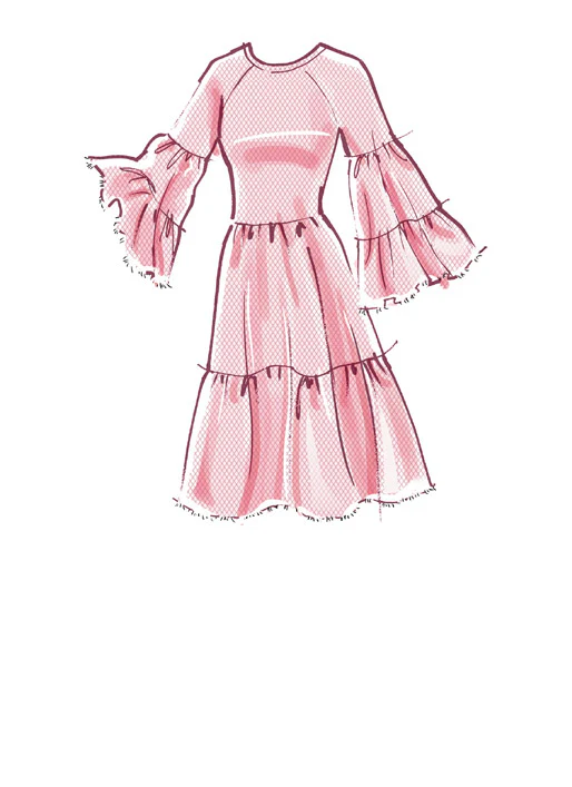 M8110 #JourneeMcCalls - Misses' Dresses (size: 16-18-20-22-24) - Image 5