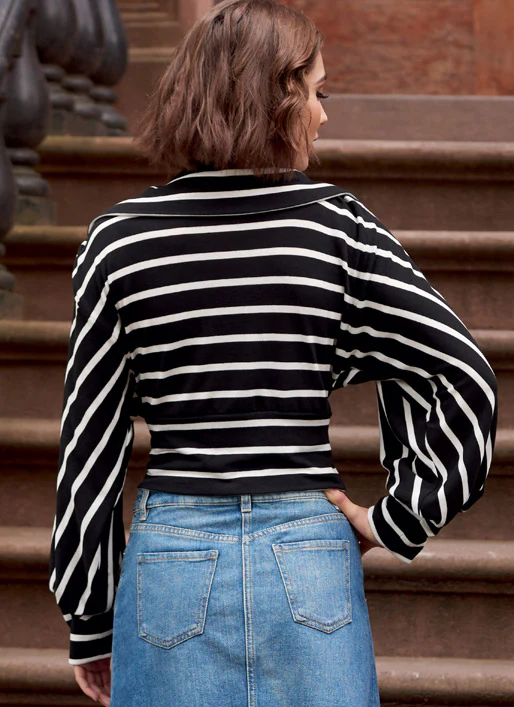 M8145 #BeverleyMcCalls - Misses' Tops (Size: 16-18-20-22-24) - Image 4