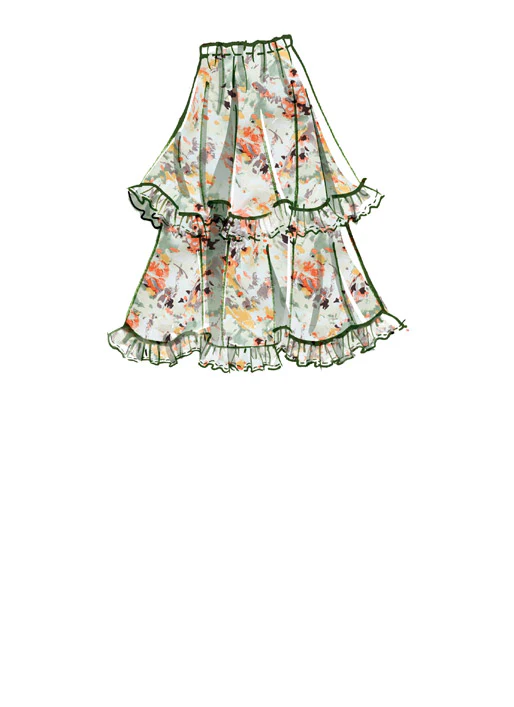 M8150 #TillaryMcCalls - Misses' Skirts (Size: 16-18-20-22-24) - Image 4
