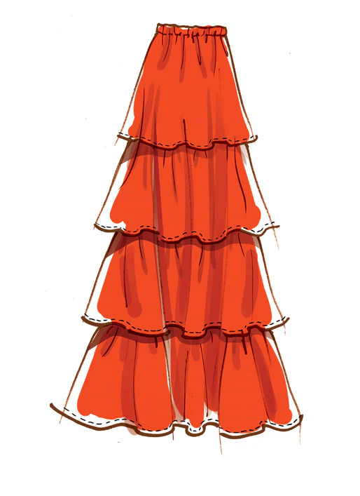 M8150 #TillaryMcCalls - Misses' Skirts (Size: 16-18-20-22-24) - Image 5