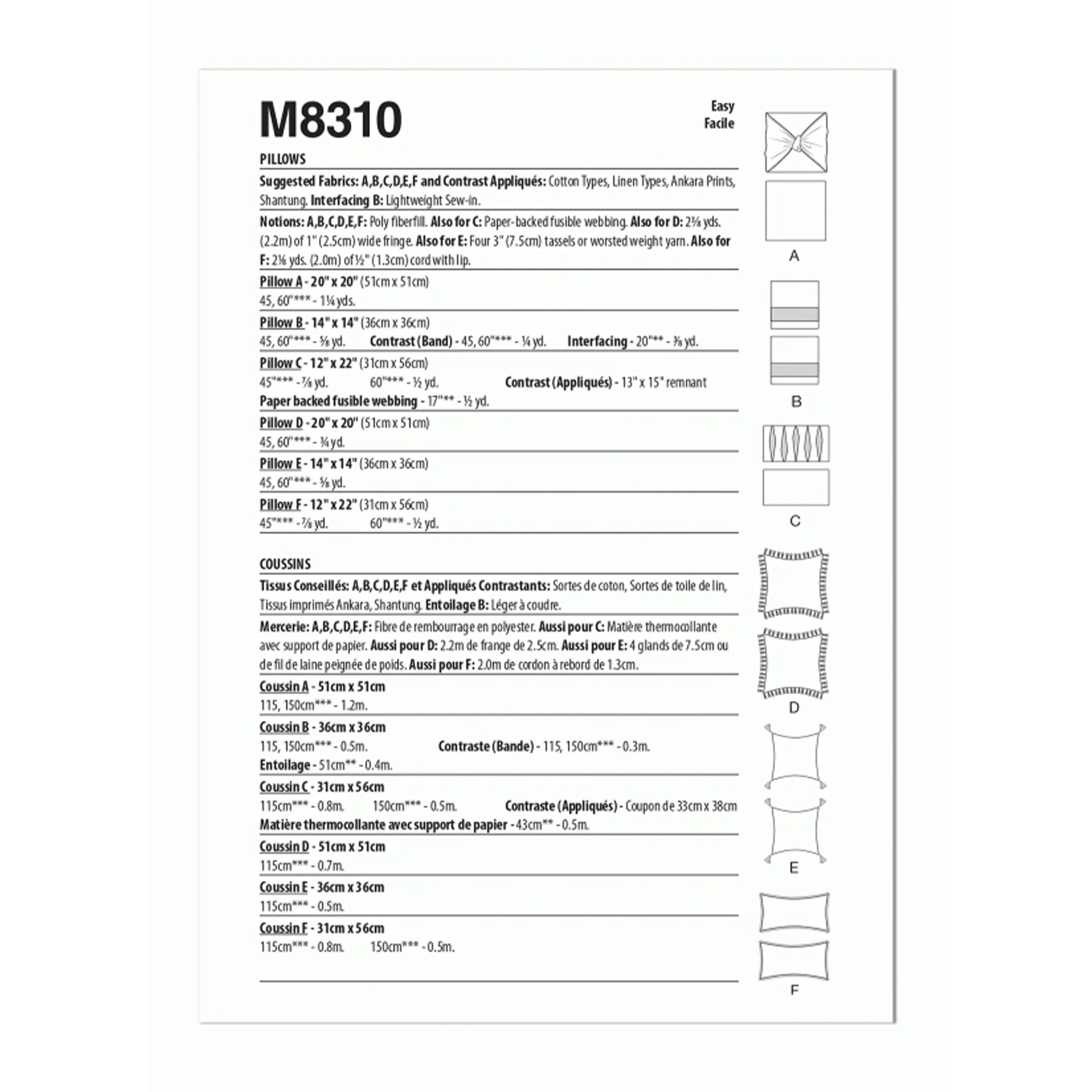 M8310 Cushions - Image 2