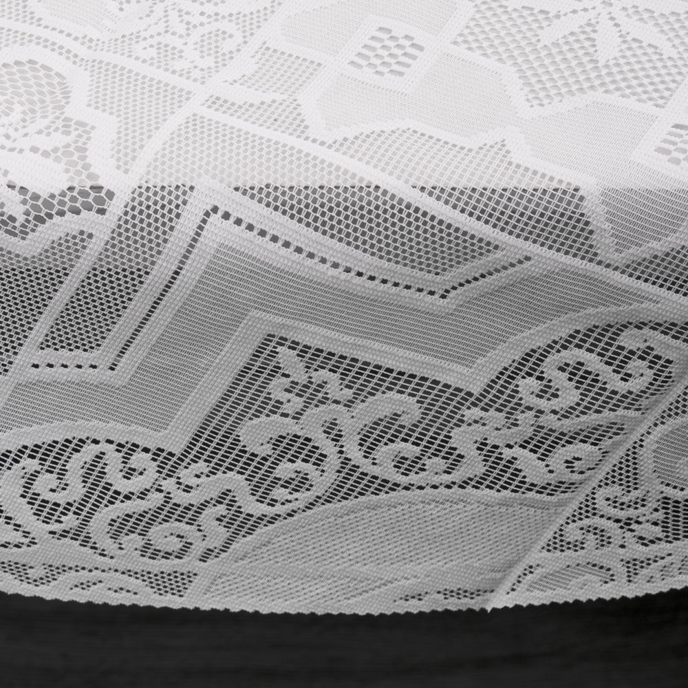 Madison Lace Tablecloth - White