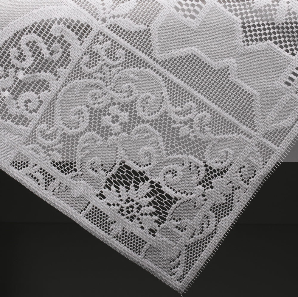 Madison Lace Tablecloth - White - Image 5