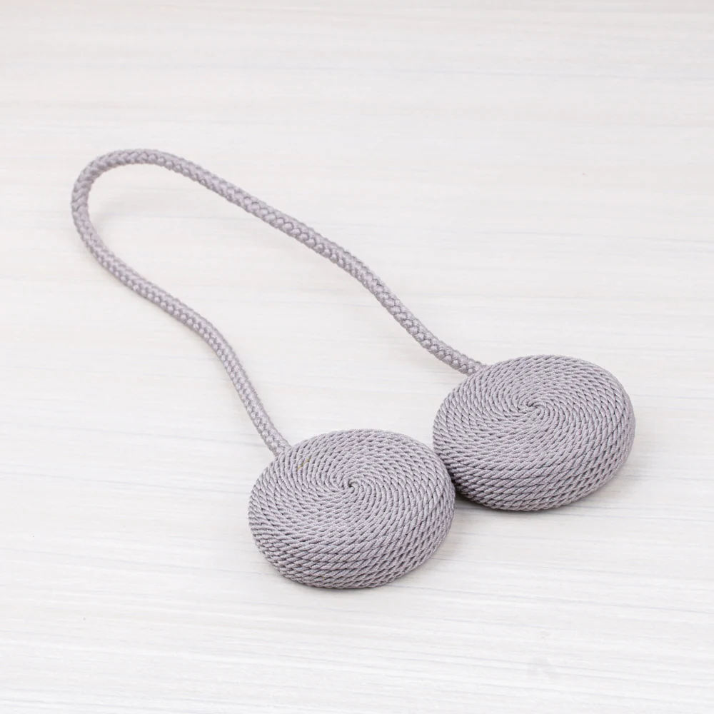 Magnetic Tie back 13 po (35 cm) Grey