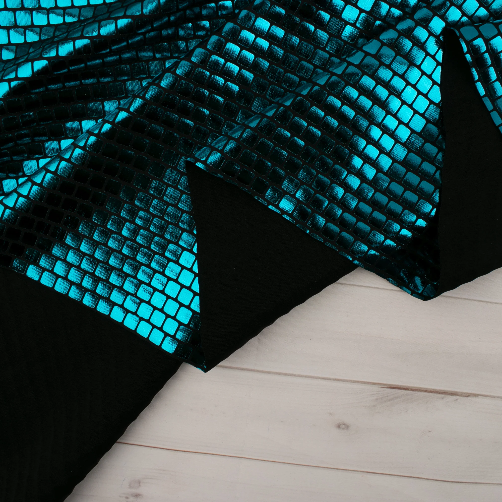 MARDI GRAS - Costuming Fabric - Box - Turquoise - Image 5