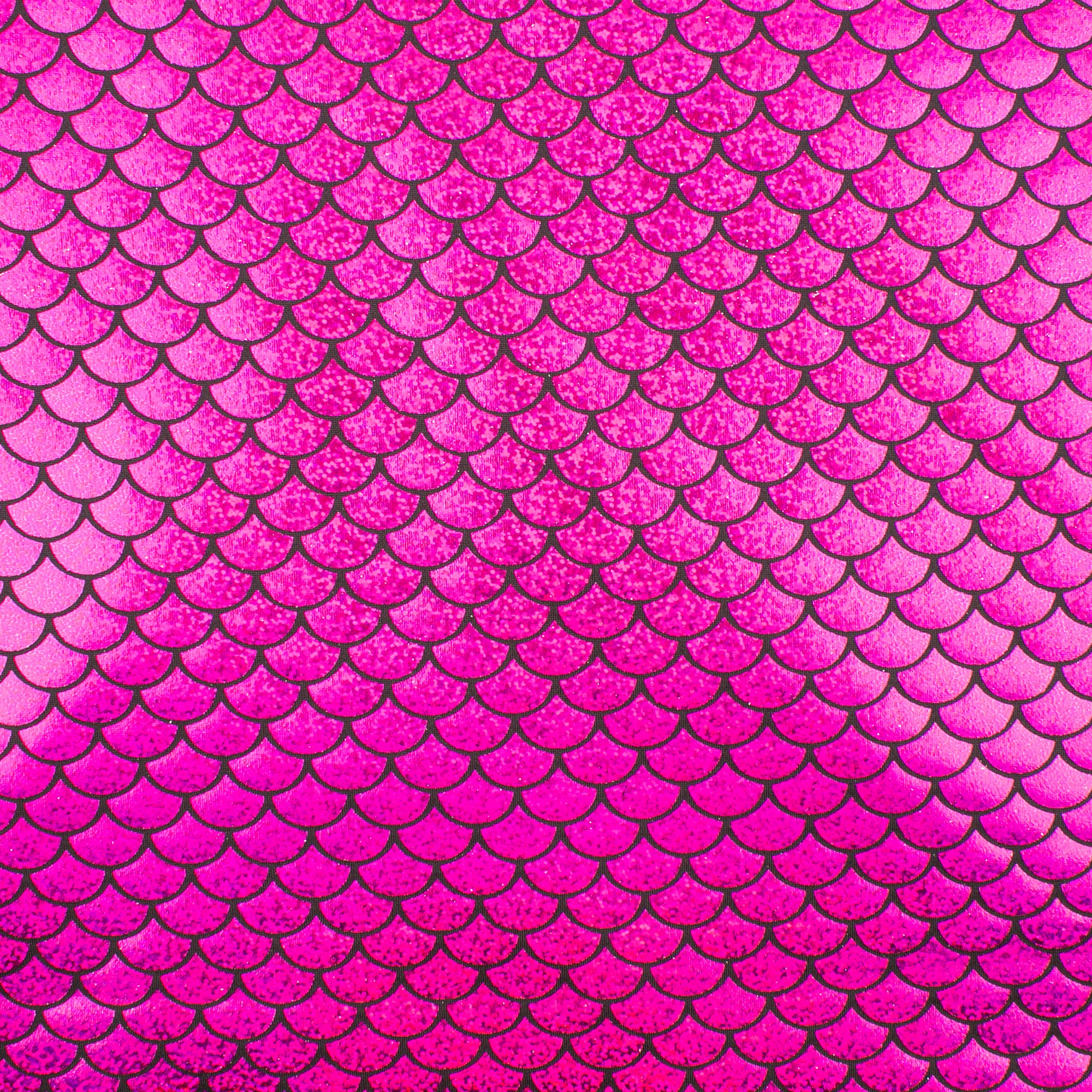 MARDI GRAS - Costuming Fabric - Scales - Pink