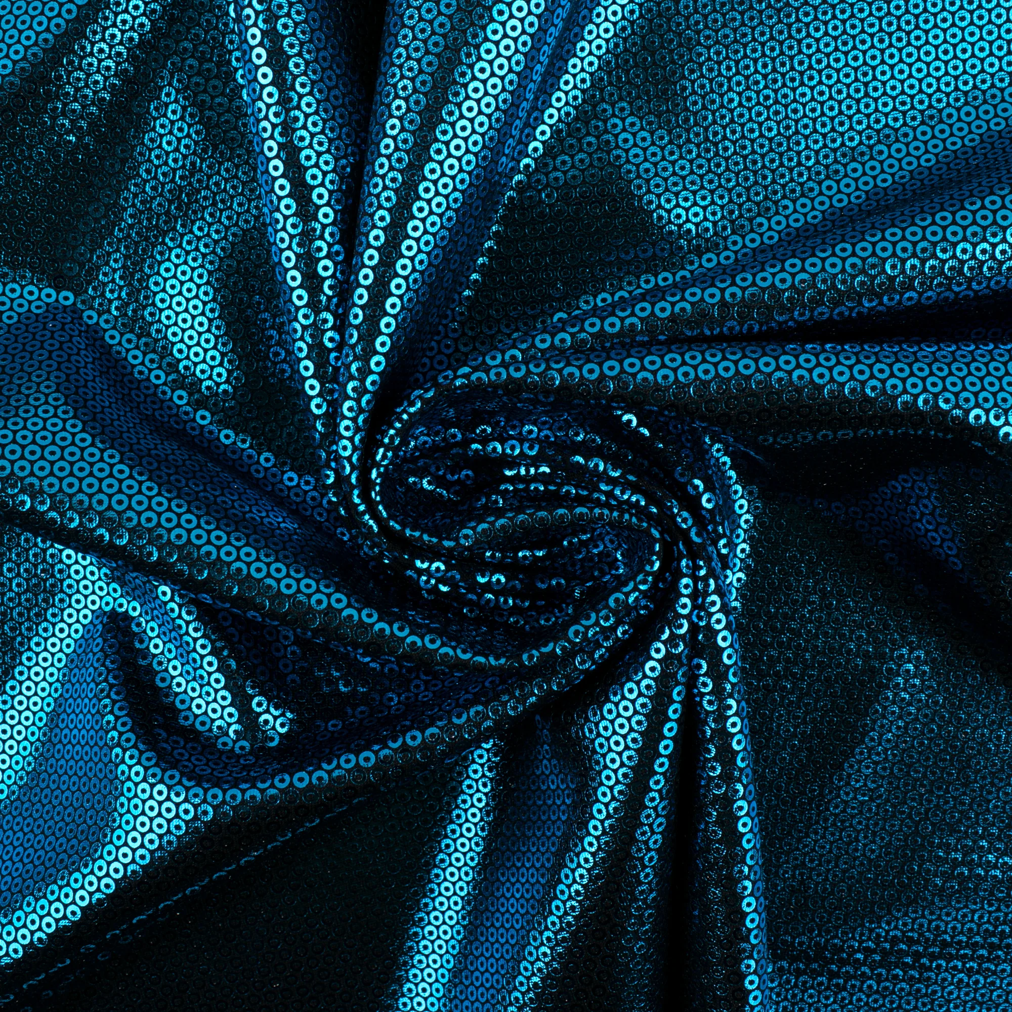 MARDI GRAS - Costuming Fabric - Solid - Blue - Image 2