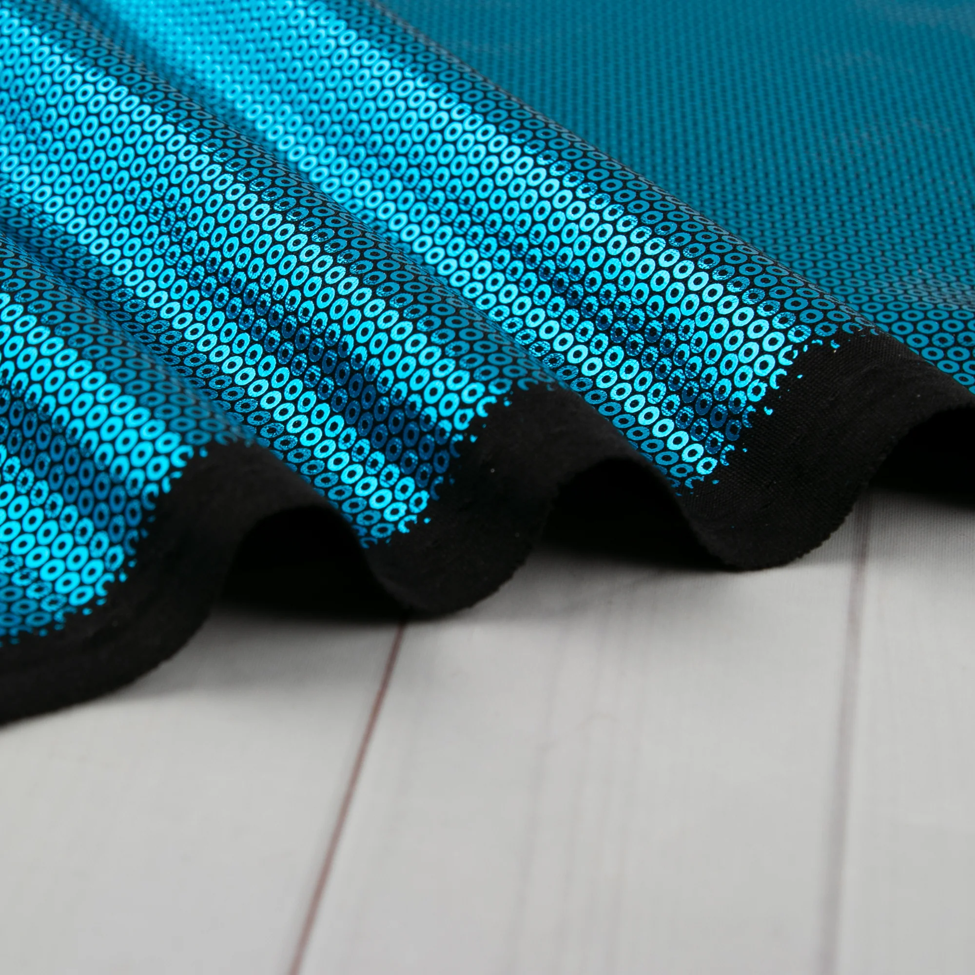 MARDI GRAS - Costuming Fabric - Solid - Blue - Image 4