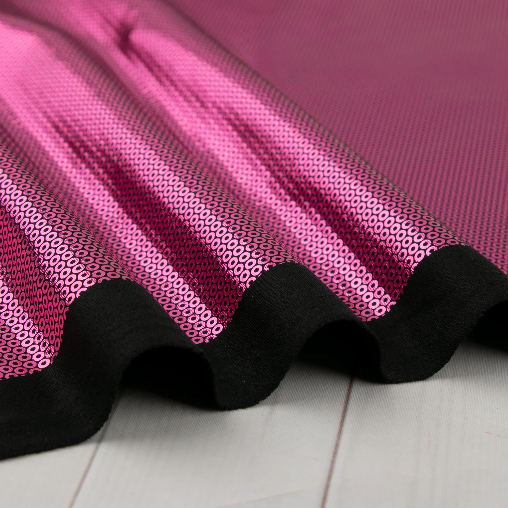 MARDI GRAS - Costuming Fabric - Solid - Magenta - Image 4