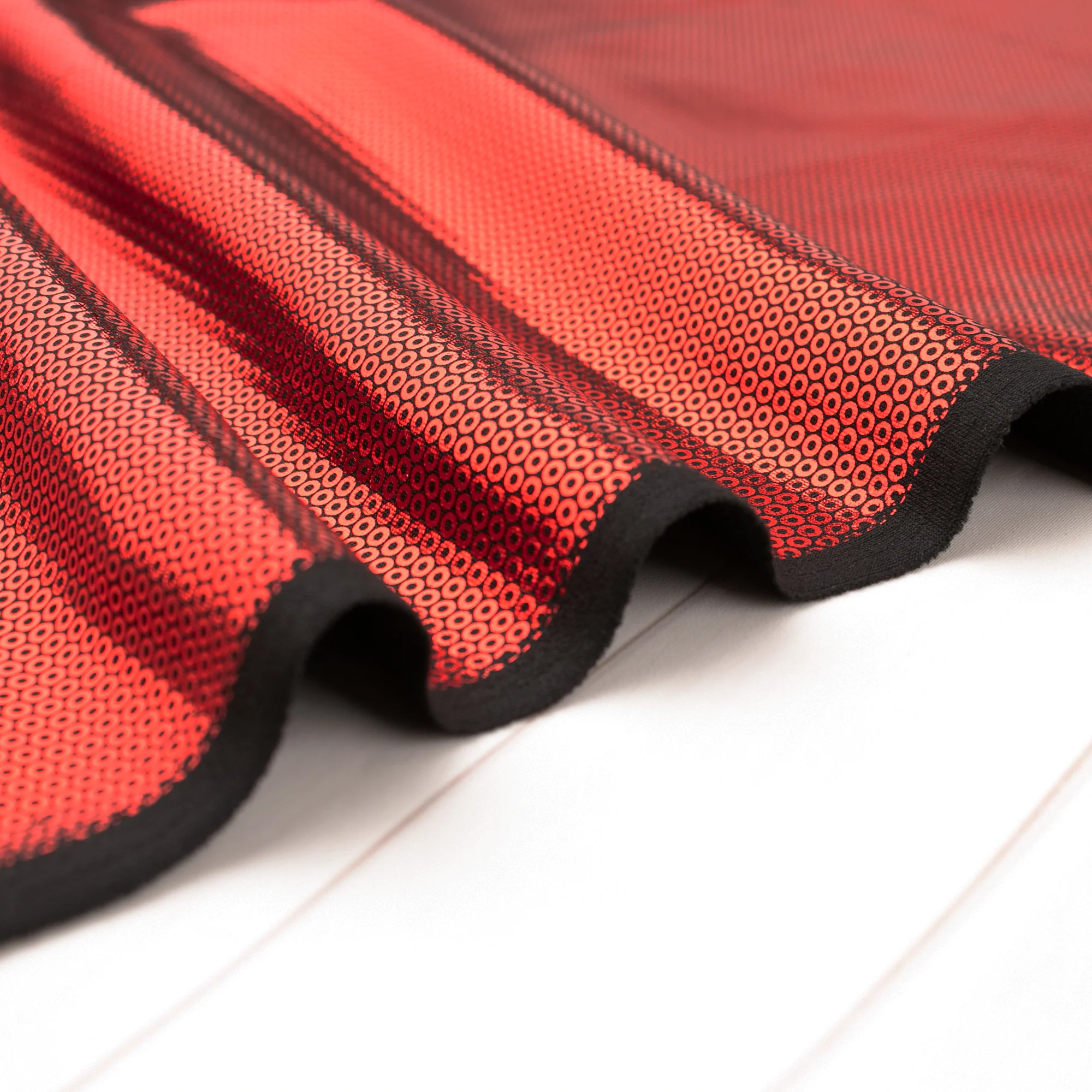 MARDI GRAS - Costuming Fabric - Solid - Red - Image 4